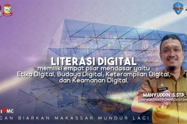 Apa Itu Literasi Digital?  Ini Penjelasan Kepala Diskominfo Makassar Mahyuddin