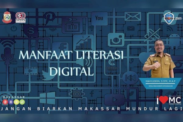 Mau Tahu Manfaat Literasi Digital, Ini Penjelasan Kepala Diskominfo Makassar Mahyuddin
