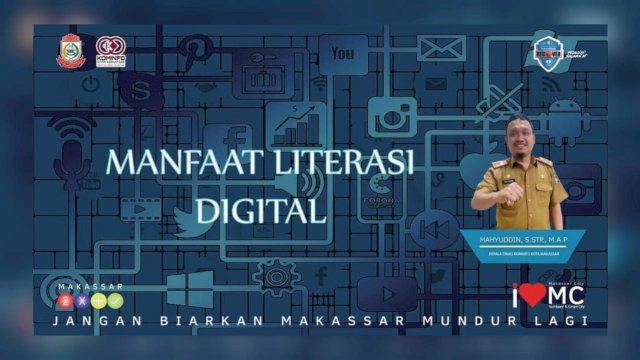 Mau Tahu Manfaat Literasi Digital, Ini Penjelasan Kepala Diskominfo Makassar Mahyuddin