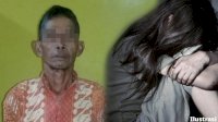 Kakek Cabul yang Berulang Kali Perkosa Anak Kandung di Bawah Umur Ditangkap