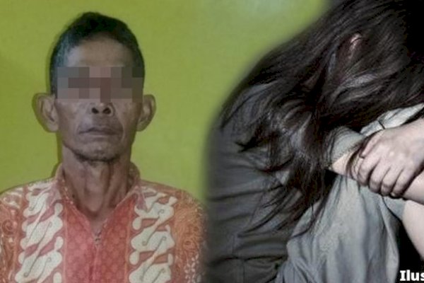 Kakek Cabul yang Berulang Kali Perkosa Anak Kandung di Bawah Umur Ditangkap