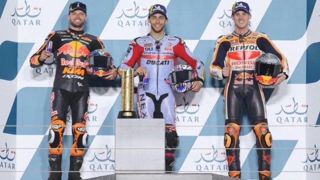 Enea Bastianini Juara di MotoGP Qatar.(F-INT)