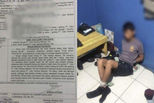 Kabur, Komplotan Perampok Gudang Makassar Ditangkap di Hotel Mewah Palu Sulteng