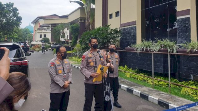 Polda Sulteng Tetapkan Bripka H tersangka penembakan Pendemo.(F-INT)