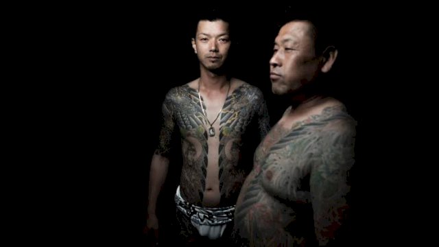 Ilustrasi Yakuza Jepang