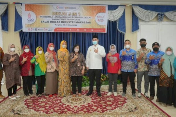 Pemkab Pangkep-Balai Diklat Industri Makassar Gelar Diklat 3 IN 1