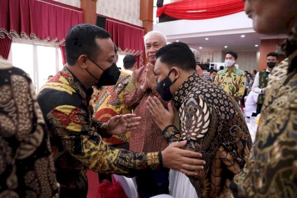 Pererat Silaturrahmi, Bupati Bantaeng Hadiri Undangan Makan Siang Gubernur Provinsi Sulawesi Selatan.