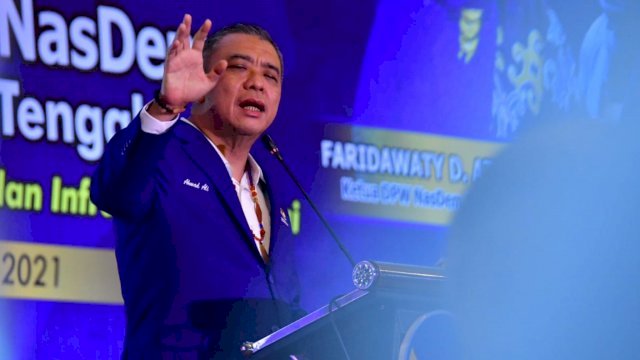 Wakil Ketua Umum Partai NasDem, Ahmad Ali.(F-INT)