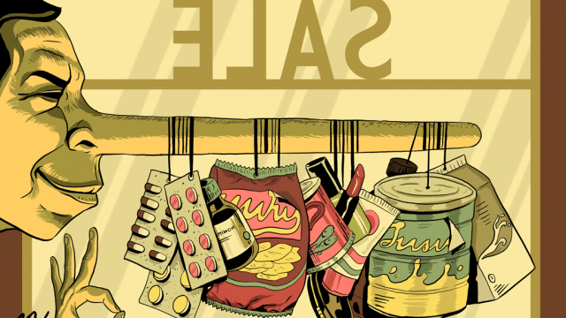 Ilustrasi produk ilegal.(F-INT)