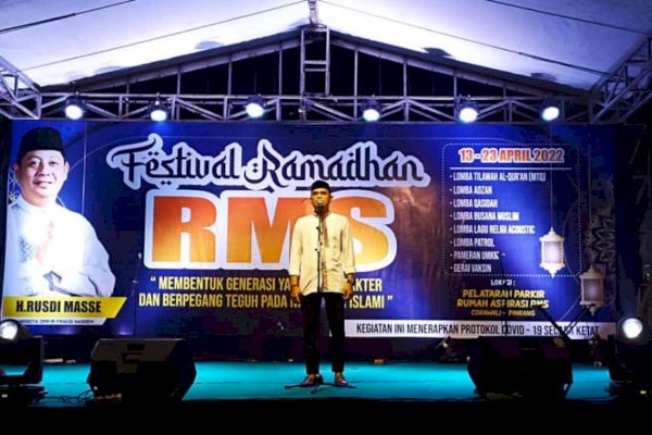Yang Belum Vaksin Ayo ke Rumah Aspirasi RMS Pinrang, Bisa Nonton Festival Ramadhan, Ada Lomba Adzan, MTQ, Qasidah, hingga Busana Muslim