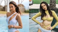 Anya Geraldine Pakai Kebaya Transparan, Bra Menerawang Bikin Resah
