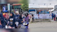 Putri Dakka Berbagi Takjil di Depan Kantor NasDem Luwu Utara dan Depan Pasar Palopo, Warga Berterima Kasih!