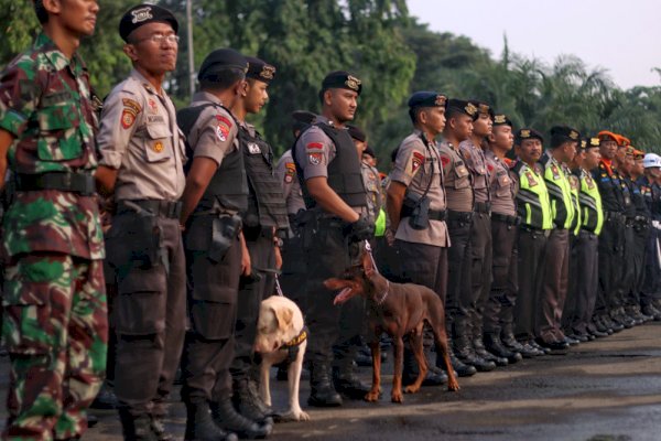 Antisipasi Aksi Kejahatan saat Ramadhan, TNI-Polri Siagakan Ribuan Personil di Makassar