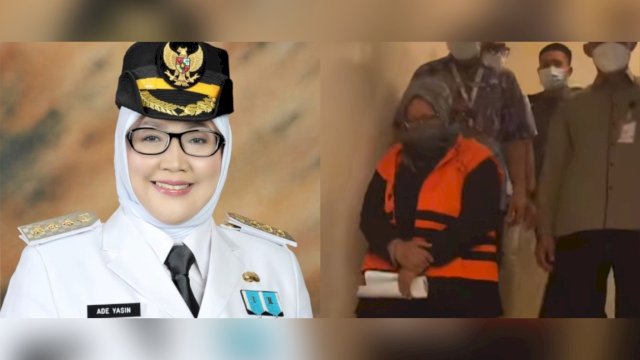 Bupati Bogor Ade Yasin saat Ditangkap KPK.(F-INT)