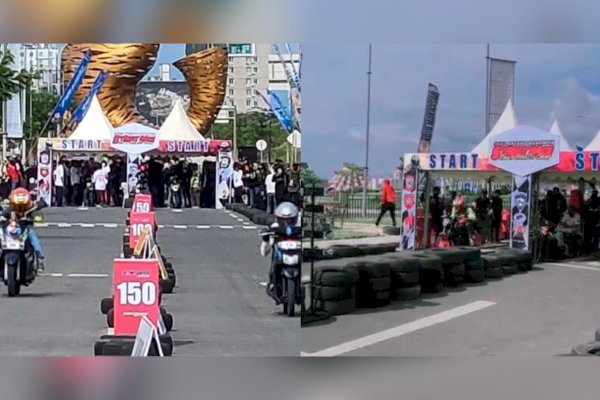 300 Pendaftar Ikuti Balap Motor Resmi Pemkot di CPI Makassar