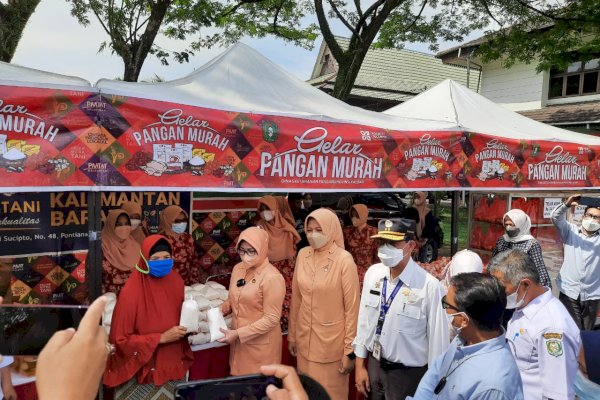 Tingkatkan Akses Pangan Berkualitas, Pasar Mitra Tani Kalimantan Barat Hadirkan Gelar Pangan Murah