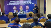 Rakorsus Bappilu NasDem Se-Sulsel, Syaharuddin Alrif-Rudianto Lallo Hadirkan Ketua KPU Sulsel