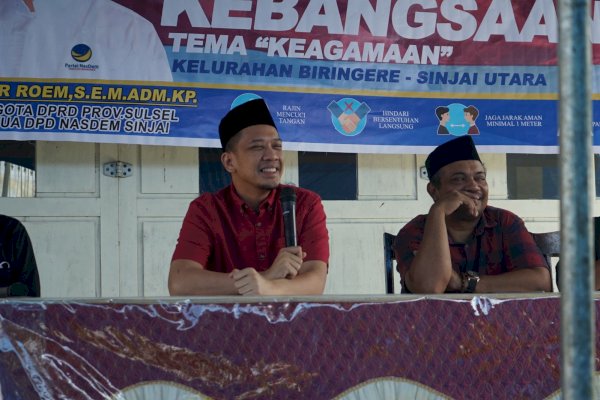 Legislator NasDem Sulsel Mizar Roem Sosialisasi Nilai-nilai Kebangsaan di Sinjai