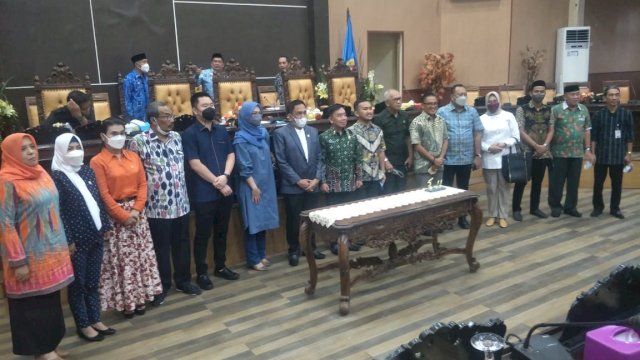 Bahas Perda Inisiatif, Komisi 1 DPRD Pangkep Kunjungi DPRD Jeneponto