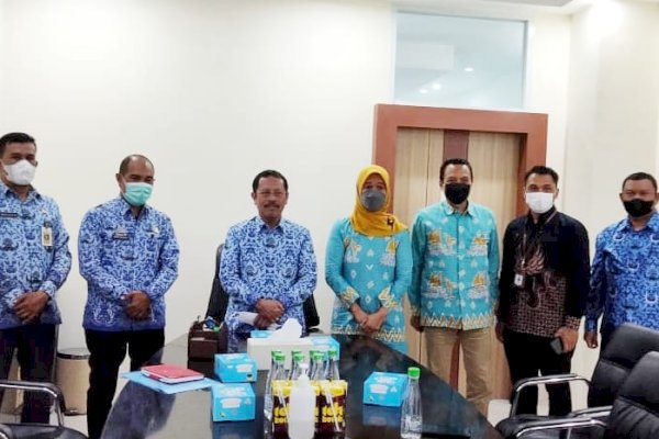 Persiapan Pemilu 2024, Bawaslu Temui Sekda Kota Makassar