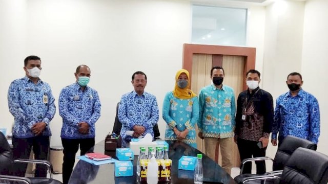 Persiapan Pemilu 2024, Bawaslu Temui Sekda Kota Makassar