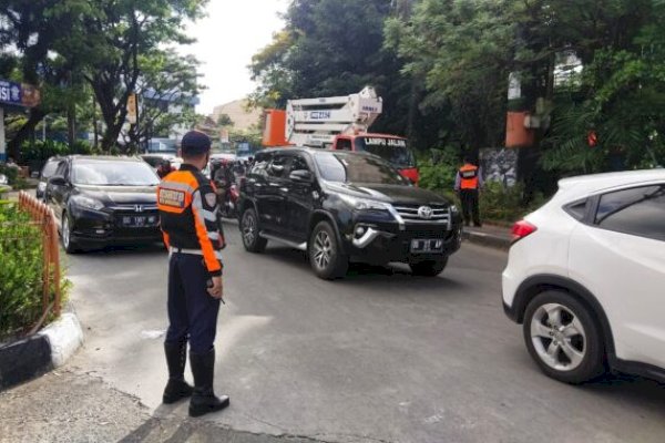 Urai Kemacetan, Dishub Makassar Terjunkan Personil di Sejumlah Titik