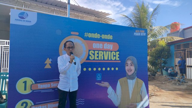 Hebat, Program Onde-Onde Perumda Air Minum Makassar Mulai Sasar Barat Kota