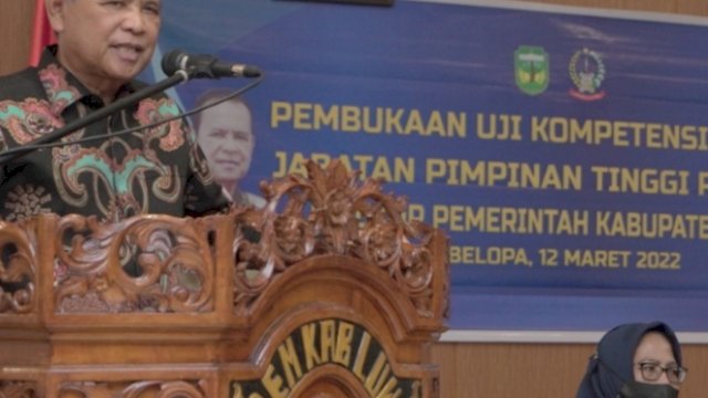 27 Pejabat Pemkab Luwu Ikuti Uji Kompetensi Pejabat Pimpinan Tinggi Pratama