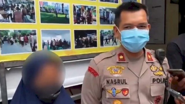 Ibu yang dipolisikan anak kandungnya gegara curi HP.(F-INT)