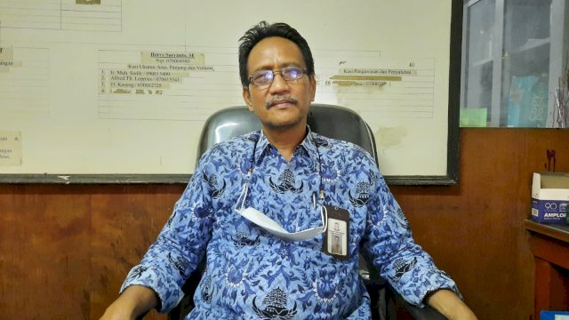 Kepala UPT Metrologil Legal Disdag Makassar Jamaluddin.