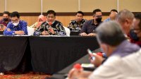 Amson Padolo Hadiri Rapat Kunjungan Kerja Panja Penyediaan Akses Internet Komisi I DPR RI