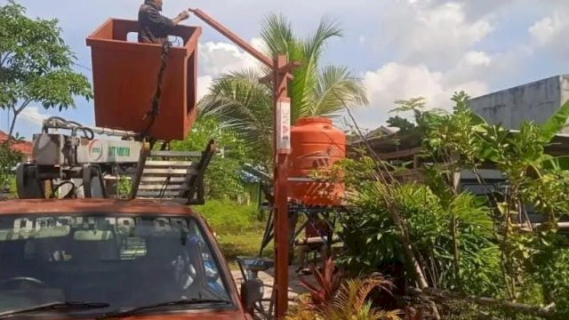 Dishub Makassar Buka Layanan Pengaduan Perbaikan Lampu Jalan.