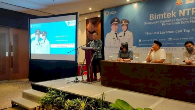 Dikominfo Makassar Gelar Bimtek NTPD 112.