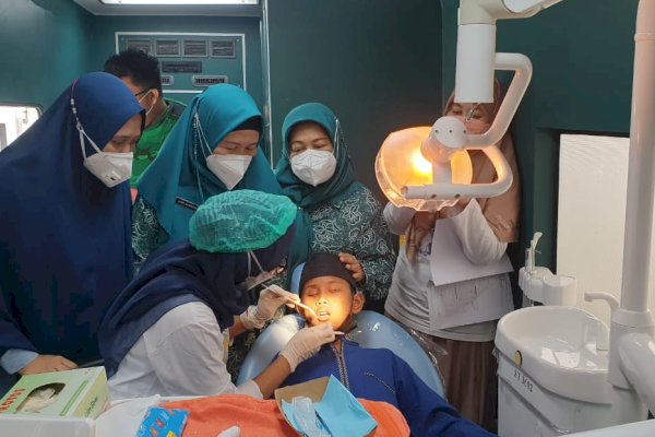 ISSCD Gandeng PKK Sulsel Gelar Pemeriksaan Gigi dan Mulut Individu Berkebutuhan Khusus