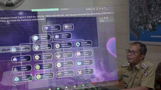 Danny Bersama Prof Hariadi Akan Teken MoU Soal Metaverse.