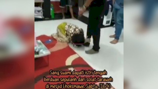 Potongan Video istri bersujud di kaki suami saat ketahuan selingkuh.