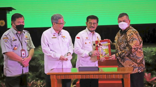 Kementan Bersama BPKP, Polri dan Kejaksaan Sepakat Perkuat Sinergi Jaga Pangan.