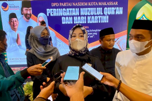 Peringati Nuzulul Quran-Hari Kartini, Wabendum DPP Fatmawati Rusdi Bareng NasDem Makassar Berbagi Kebahagiaan dengan Pelaku UMKM, Lansia, Tahfidz hingga Pengurus Masjid