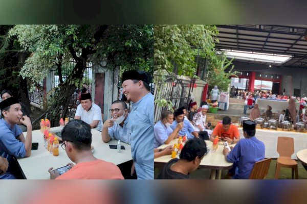 Pengusaha Jufri Pabe Gelar Buka Puasa dengan Warga, Hadir Ketua DPRD Makassar Rudianto Lallo