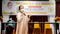 Legislator Golkar Sulsel Debbie Rusdin Sosialisasi Nilai-nilai Kebangsaan, Minta Warga Menjaga Toleransi