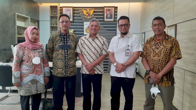 Kadisdag Makassar Arlin Ariesta Bersama Rombongan Kunjungi Direktorat Metrologi.