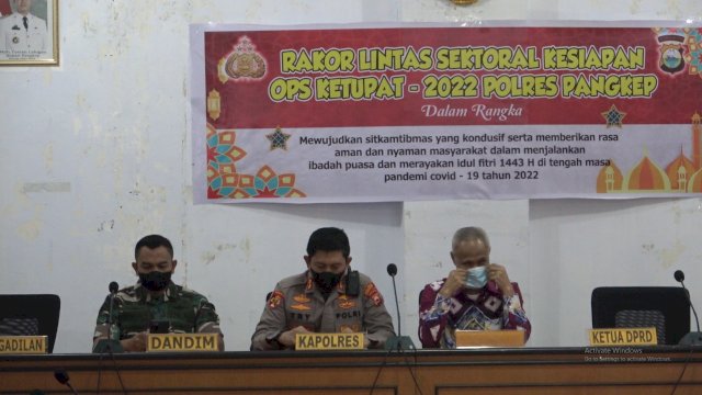 Di Pangkep, Dua Pospam 117 Personil Gabungan Amankan Arus Mudik Lebaran 2022
