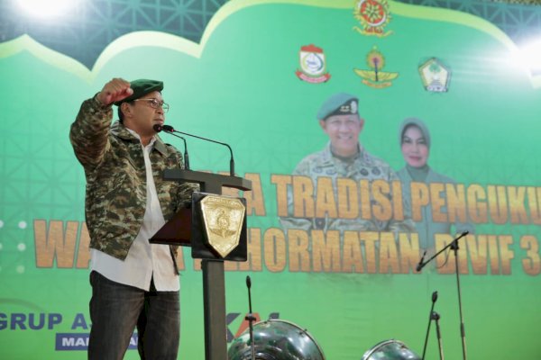 Wali Kota Danny Dikukuhkan Sebagai Warga Kehormatan Divisi Infanteri 3 Kostrad