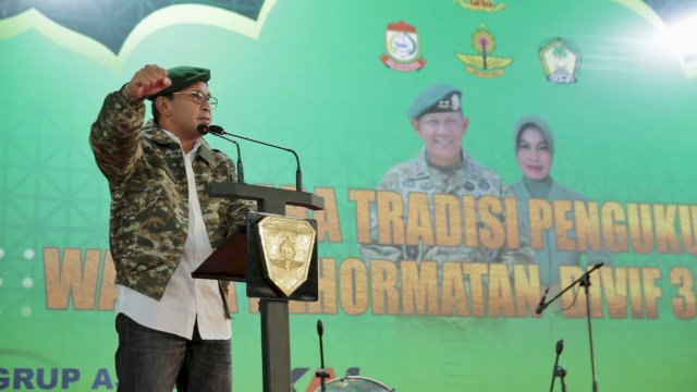 Wali Kota Danny Dikukuhkan Sebagai Warga Kehormatan Divisi Infanteri 3 Kostrad