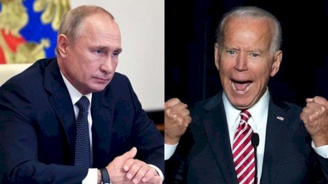 Vladimir Putin-Joe Biden.(F-INT)