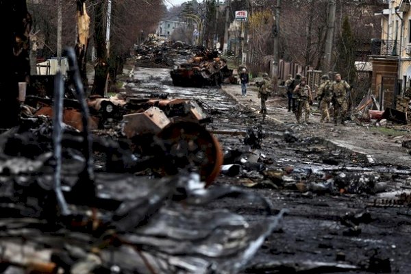 Pasukan Rusia Mundur, 269 Mayat Ditemukan di Irpin Ukraina