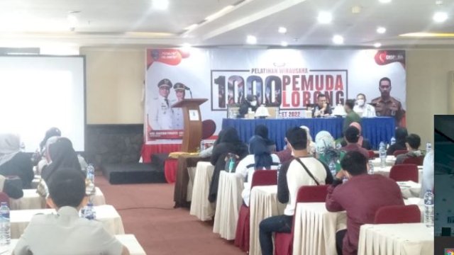 Latih Pemuda Lorong, Dispora Makassar Sebut UNtuk Bentuk Pemuda yang Produktif