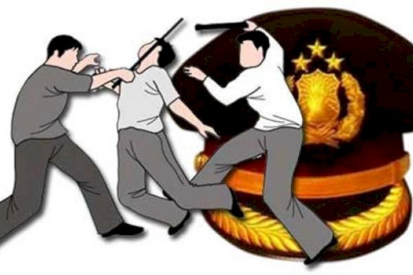 Tangkap Pelaku Jambret HP, Polisi Dikeroyok Massa