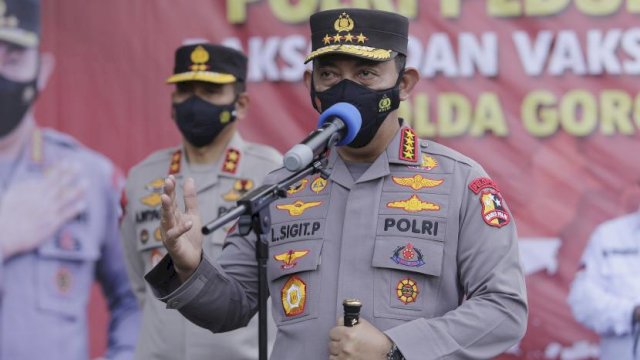 Kapolri Jenderal Pol Listyo Sigit.(F-INT)