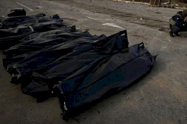 Ngeri, Ada 1.020 Jenazah Warga Sipil Masih Tersimpan di Kamar Mayat Kyiv Ukraina